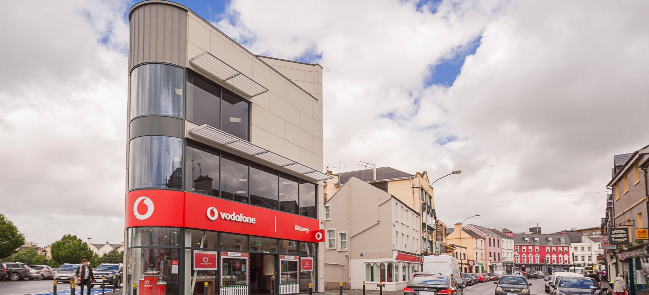 Vodafone Store Killarney New Build Project MC Construction